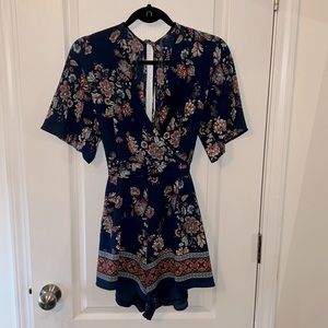 Cute floral romper